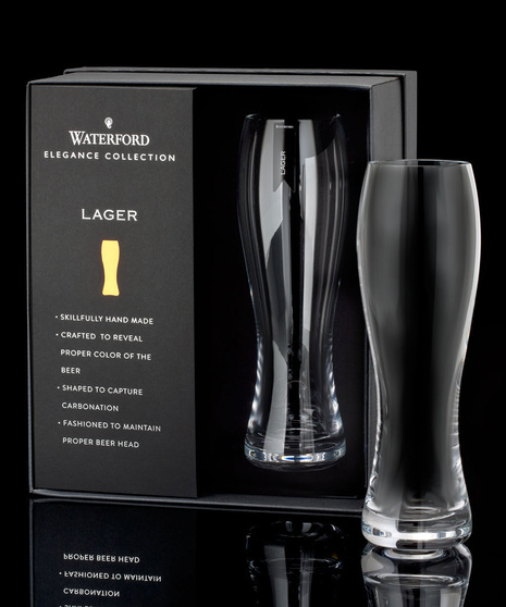 Waterford Elegance Lager Glass, Pair