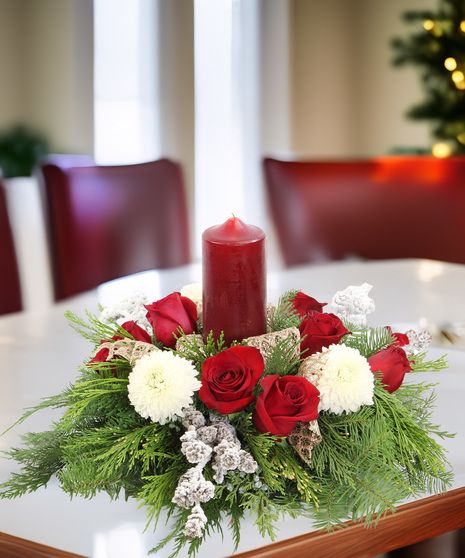 Holiday Grandeur - a timeless luxury centerpiece