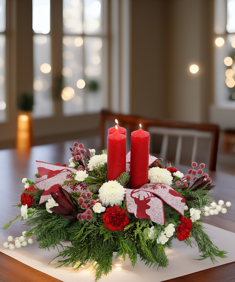 Holiday Radiance - luxurious elegance in a show-stopping holiday display