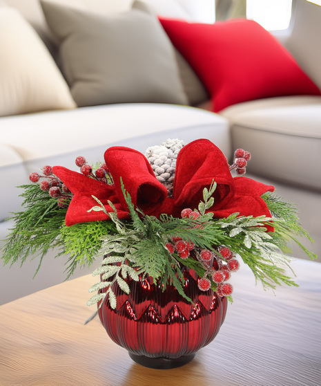 Holiday Sparkle - a vibrant display with a touch of holiday magic