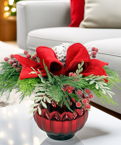 Holiday Sparkle - a vibrant display with a touch of holiday magic