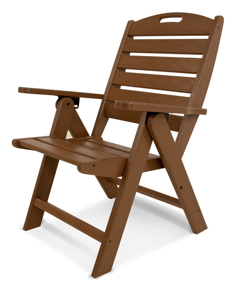 Nautical Highback Chair - Teak