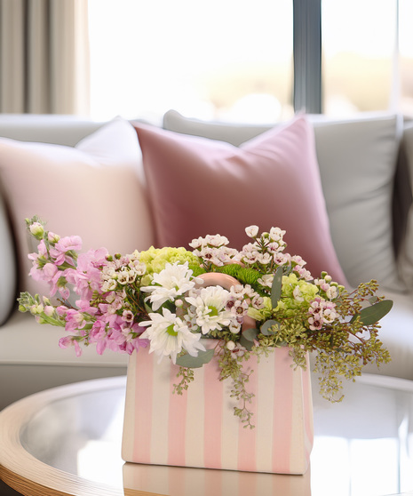 Pretty In Pink - artful blooms with a touch of charm