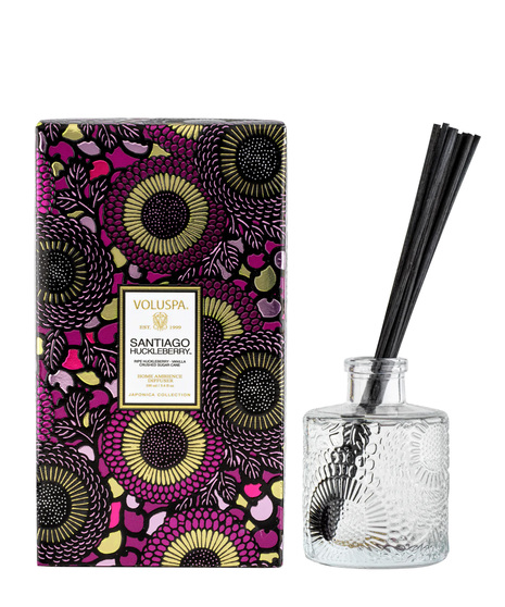 Voluspa’s fragrant diffuser oil is hand-poured into an embossed glass vessel for a subtle pop of elegant décor.  4-6 months.