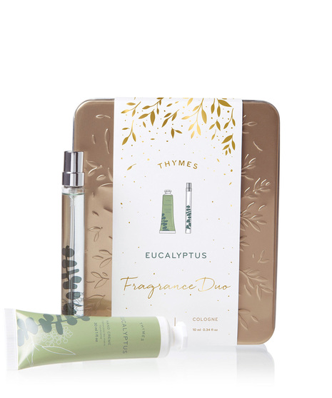 Beautifully nestled in a gold-accented giftable box, this Fragrance Duo includes a convenient Petite Hand Creme and an Eau de Parfum Spray Pen
