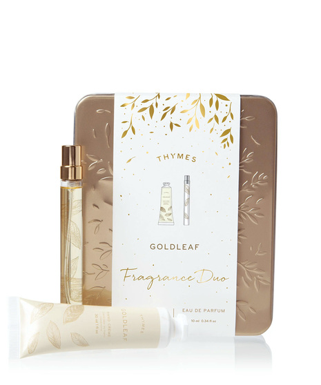 Beautifully nestled in a gold-accented giftable box, this Fragrance Duo includes a convenient Petite Hand Creme and an Eau de Parfum Spray Pen
